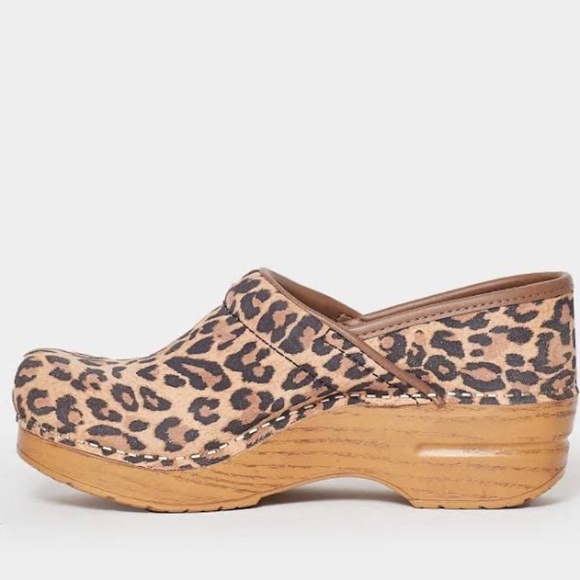 DANSKO CLOG NIB Suede Leopard (40 EU) (9.5-10 US) - Picture 6 of 10
